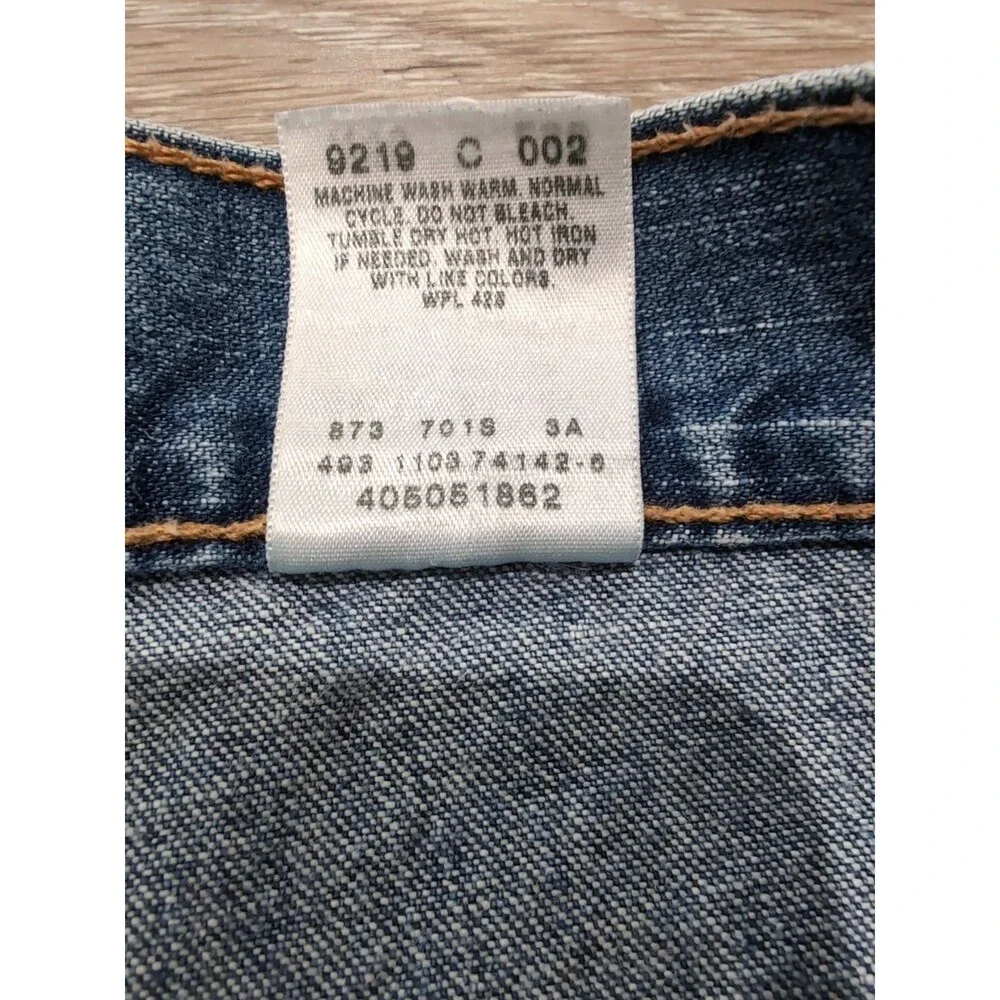VINTAGE '03 LEVI'S 505 MEN'S BLUE JEANS Regular Straight SZ 40X30 Med Wash EUC